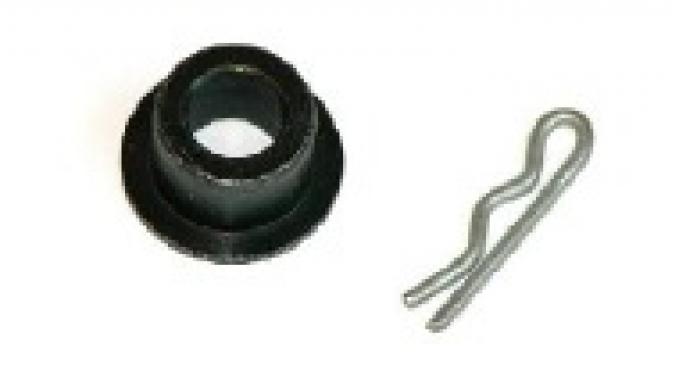 Cutlass 4 Speed Z-Bar Bushing and Clip, 1972