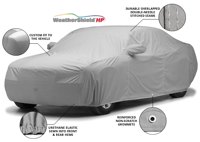 WeatherShield® HP All-Weather Custom Fit Vehicle Cover Motor City Vettes